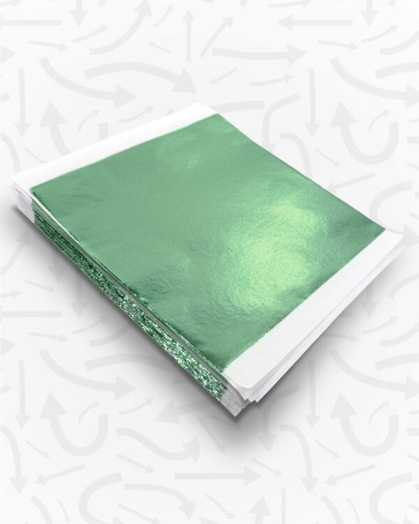Trendy Turquoise Metallic Makeover Folie
