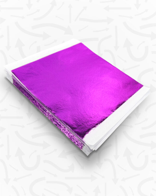 Vibrant Violet Metallic Makeover Folie