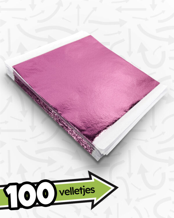 Punchy Pink Metallic Makeover Folie