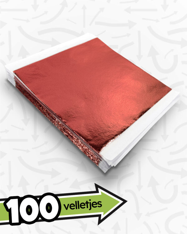 Radiant Red Metallic Makeover Folie