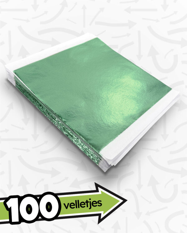 Trendy Turquoise Metallic Makeover Folie